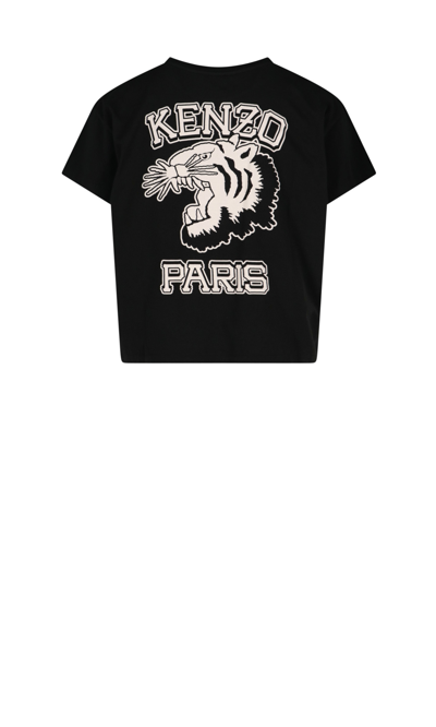 Shop Kenzo 'varsity Boxy' T-shirt