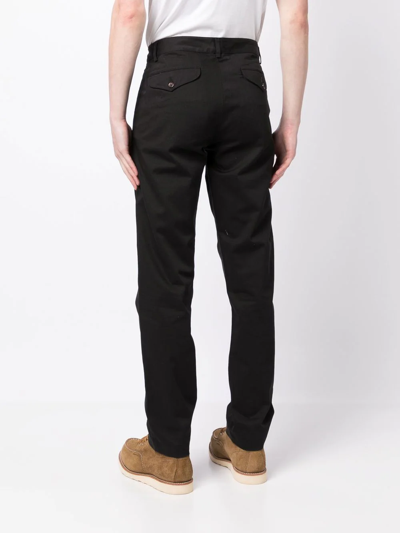 Universal Works Four-pocket Slim Tailored Trousers In Schwarz