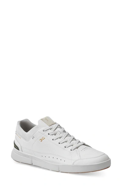 The Roger Centre Court Tennis Sneaker In White & Sage