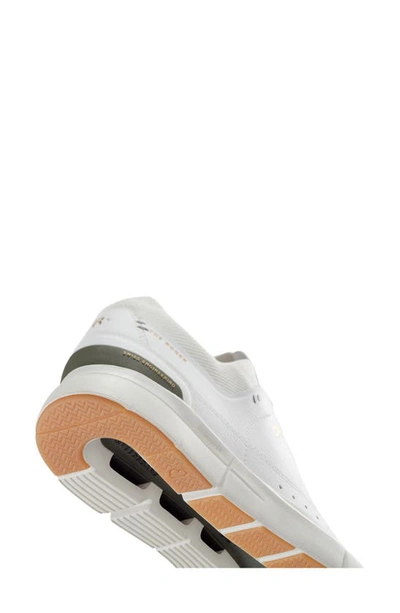 Shop On The Roger Centre Court Tennis Sneaker In White/ Green