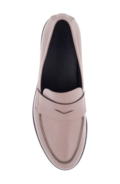 Shop Ecco Modtray Penny Loafer In Rose Wood