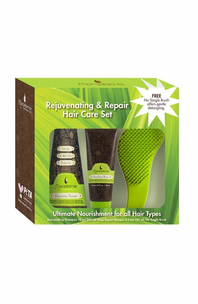 Shop Macadamia Natural Oil Rejuvenating & Repair Hair Care Set