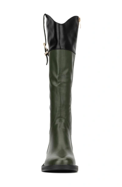Torgeis Desiree Riding Boot In Green