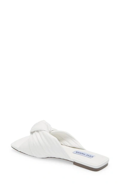 Shop Steve Madden Mentor Slide Sandal In White