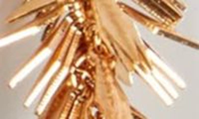 Olivia Welles Skyla Cluster Earrings In Gold