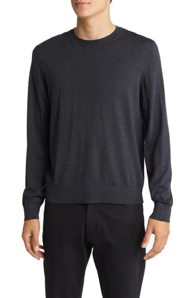 Shop Theory Regal Crewneck Sweater In Pestle Melange - 07n