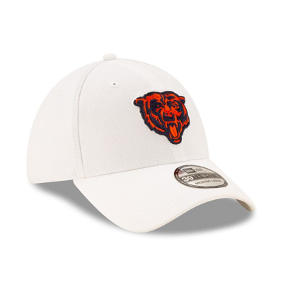 Men's New Era White Chicago Bears Iced 39THIRTY Flex Hat