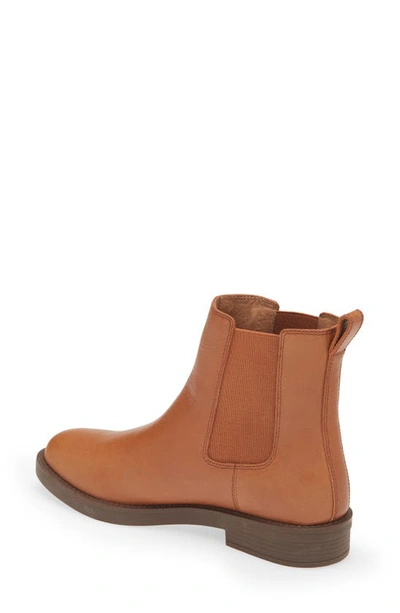 Shop Madewell Chelsea Boot In English Saddle
