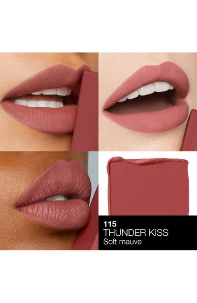 Nars Powermatte Long-lasting Lipstick Thunder Kiss - 115 .05 oz / 1.5 G In Thunder Kiss