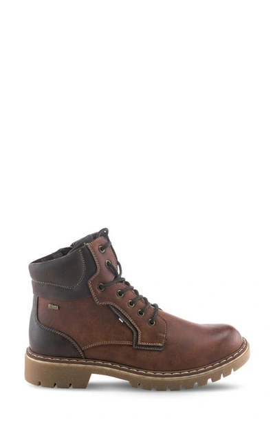 Spring Step Oliver Plain Toe Boot In Brown
