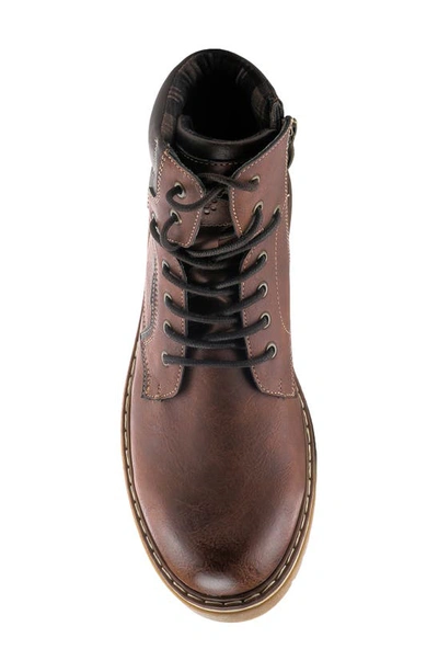 Spring Step Oliver Plain Toe Boot In Brown