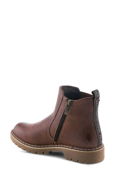 Spring Step Brody Chelsea Boot In Brown