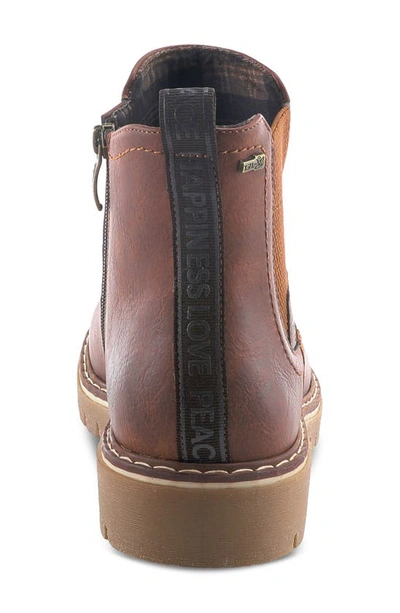Spring Step Brody Chelsea Boot In Brown