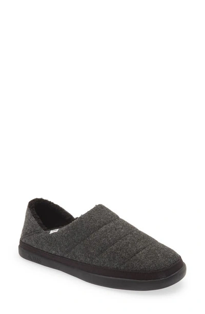 Shop Toms Ezra Quilted Slipper In Black