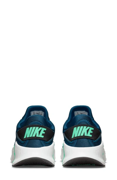 Shop Nike Free Metcon 4 Training Shoe In Valerian Blue/ Green/ Black