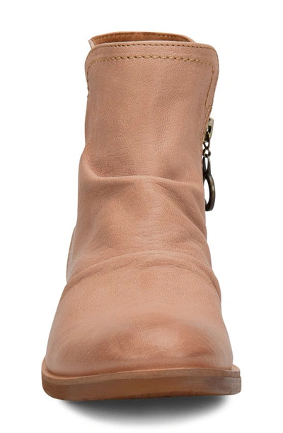 Shop Söfft Beckie Ruched Bootie In Rose Taupe