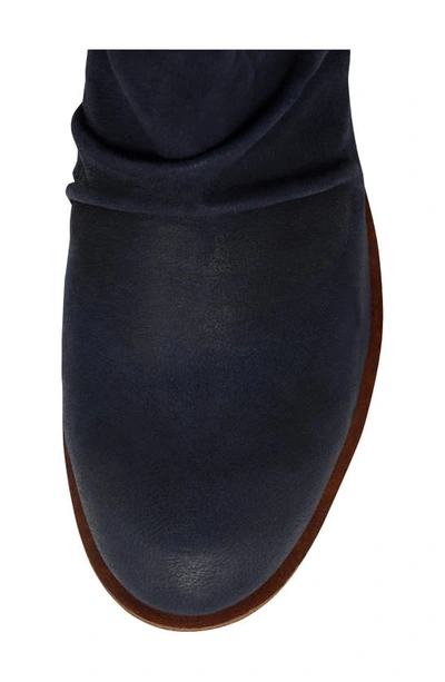 Söfft Beckie Ruched Bootie In Sky Navy