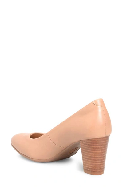 Söfft Parisa Leather Pump In Natural