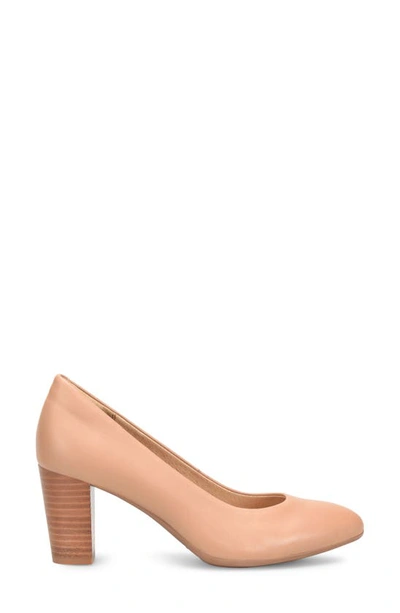 Söfft Parisa Leather Pump In Natural