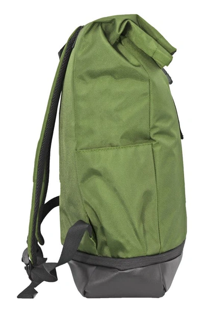 Shop Save The Ocean Recycled Polyester Backpack In Olive