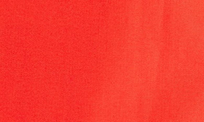 Shop Cecilie Bahnsen Finnegan Puff Sleeve Cotton Poplin Midi Dress In Poppy Red