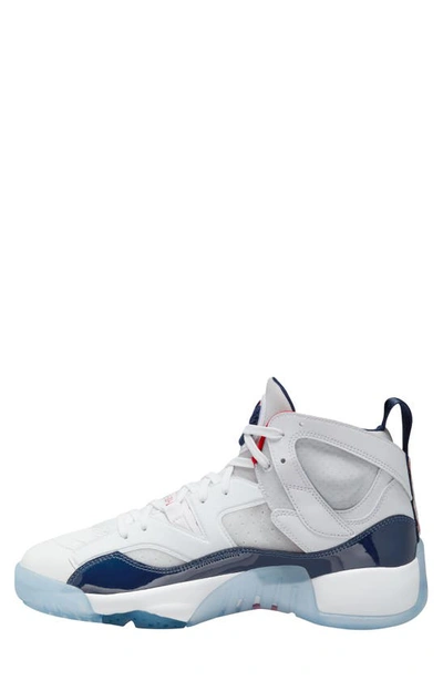 Shop Jordan Jumpman Two Trey Sneaker Men) In White/ Navy/ University Red