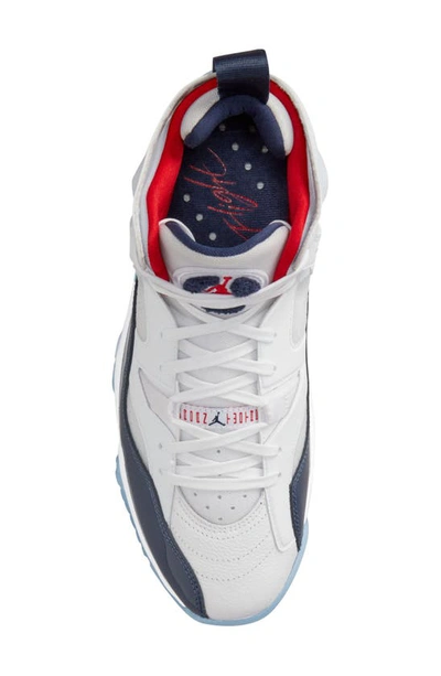 Shop Jordan Jumpman Two Trey Sneaker Men) In White/ Navy/ University Red