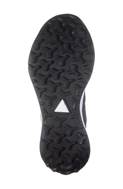 Shop Nike Acg Lowcate Hiking Sneaker In Black/ White/ Black/ White