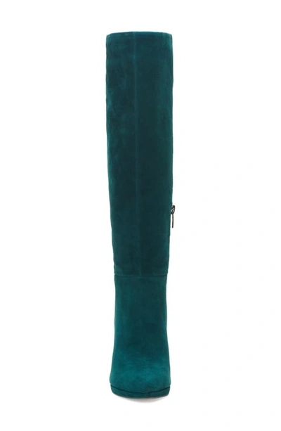 Vince Camuto Peviolia Pointed Toe Boot In Jade