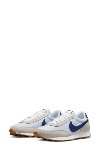 Shop Nike Daybreak Sneaker In Pure Platinum/ Blue/ White