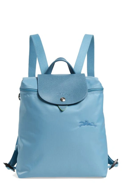 Longchamp backpack blue sale