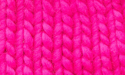 Shop Sht That I Knit Sh*t That I Knit The Rutherford Faux Fur Pompom Merino Wool Beanie In On Wednesdays We Wear Pink