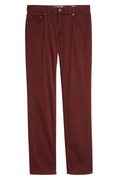 Brax Cooper Five-pocket Straight Leg Pants In Vineyard