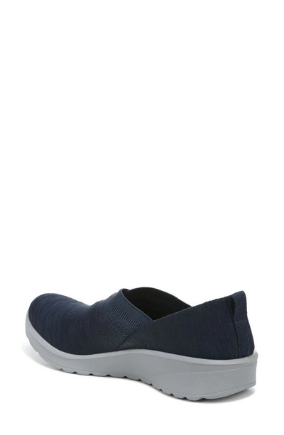 Shop Bzees Game Plan Slip-on Sneaker In Navy Blazer Wavy Texture