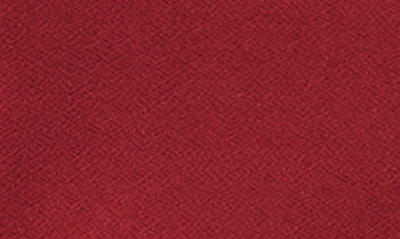 Cece Puff Long Sleeve Crepe Top In Claret Red