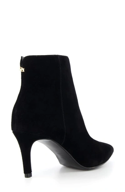 Dune London Obsessive 2 Pointed Toe Bootie In Black
