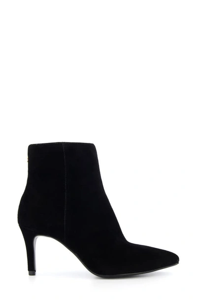Shop Dune London Obsessive 2 Pointed Toe Bootie In Black