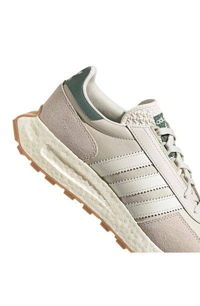 Shop Adidas Originals Retropy E5 Sneaker In Alumina/ Off White/ Green