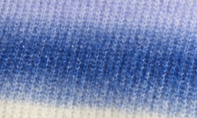 Shop Vero Moda Elektra Stripe Sweater In Sodalite Blue Detail Jacaranda