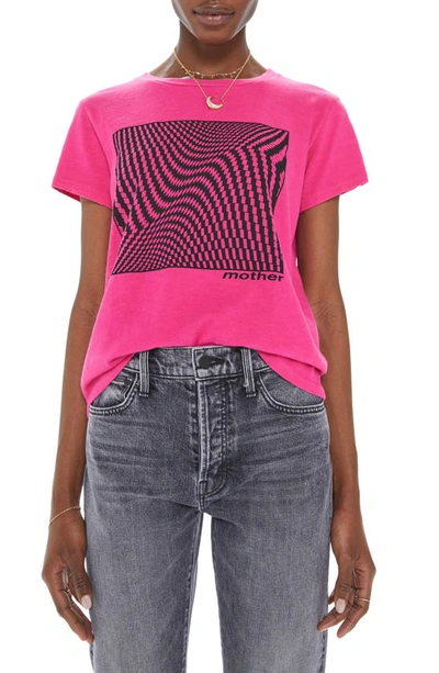 Shop Mother The Sinful Embroidered T-shirt In Rpt - Trippy Tracers