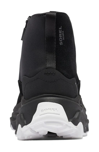 Shop Sorel Kinetic™ Breakthru Acadia Waterproof High Top Sneaker In Black White