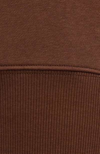 Shop Nike Sportswear Phoenix Sweatshirt In Cacao Wow/ Black