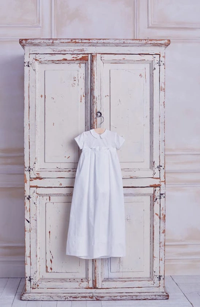 Shop Kissy Kissy Graham Christening Romper, Detachable Skirt & Hat Set In White