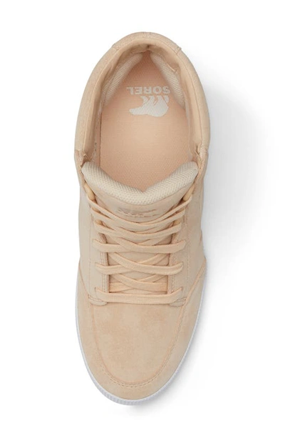 Sorel Out N About Slip-on Wedge Ii Shoe In Nova Sand/ Sea Salt