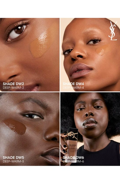 Saint Laurent All Hours Luminous Matte Foundation 24h Wear Spf 30 With Hyaluronic Acid In Dw2