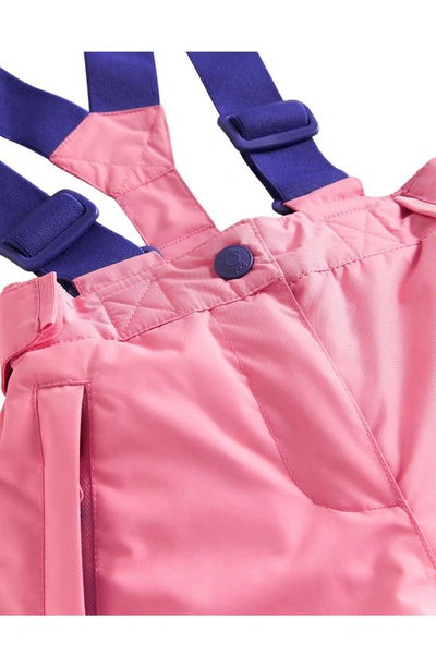 Shop Mini Boden Kids' Waterproof Snow Pants In Pink Lemonade