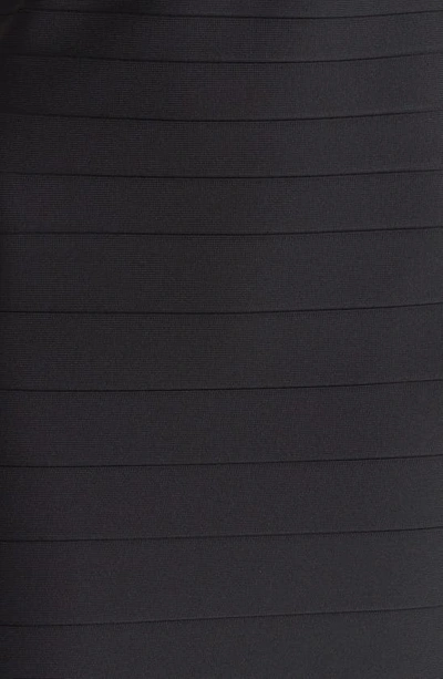Shop Bebe Sleeveless Bandage Body-con Dress In Black