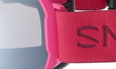 Shop Smith Showcase Over The Glass 145mm Chromapop™ Snow Goggles In Fuschia / Platinum