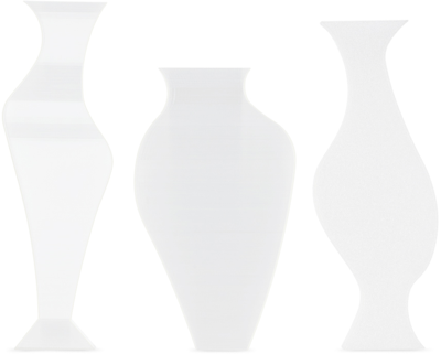Shop Argot Classic Trio Vase Set In N/a