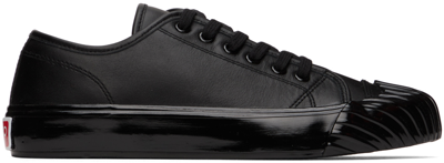 Shop Kenzo Black  Paris School Trainer Sneakers In 99 - Black